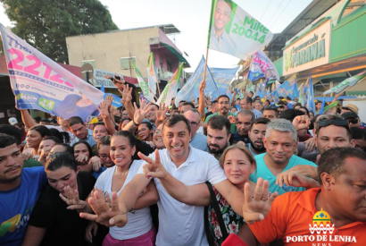 *Wilson Lima rene 5 mil pessoas na primeira caminhada de campanha para reeleio, na zona leste de Manaus*