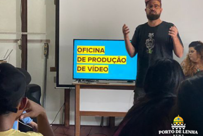 Jovens de unidades de conservao do interior do Amazonas participam de oficinas de comunicao