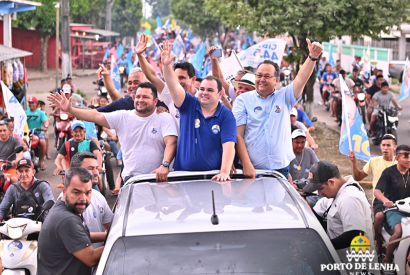 Campanha de Roberto Cidade chega a Borba e mobiliza populao nas zonas urbana e rural do municpio