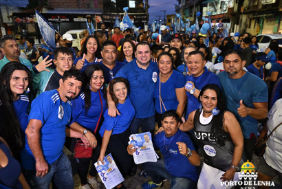 Roberto Cidade, candidato  reeleio, firma compromisso com moradores da zona Oeste de Manaus