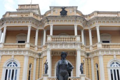 Palcio Rio Negro  cone da Belle poque e foi moradia do Baro da Borracha