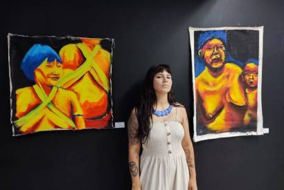 Cl Marikawa e Chermie mostram fora da cultura em mostra de arte