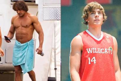 Zac Efron aparece irreconhecvel em novo filme e fs reagem