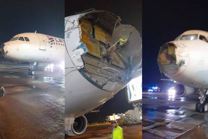 Avio da Latam foi atingido por granizo; vdeo mostra desespero dos passageiros