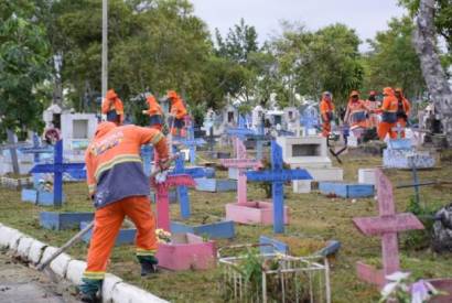  Prefeitura espera atender 500 mil pessoas nos cemitrios de Manaus no Dia de Finados