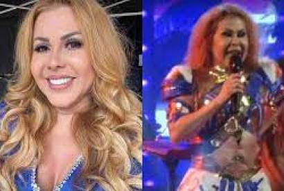 Joelma reaparece com o rosto inchado e causa preocupao nos fs