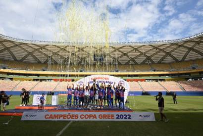 Encerramento da Copa Gree de Seleo de Craques conta com a presena de consagrados jogadores na Arena da Amaznia