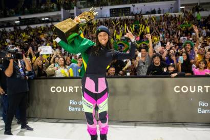 Rayssa Leal quebra marcas com ttulo mundial na liga de skate street