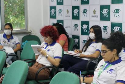 Trabalho da Vigilncia em Sade  apresentado para estudantes bolsistas do Paic