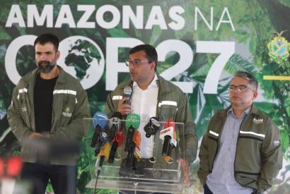 Amazonas desembarca na COP-27 com US$ 1,6 bilho para vender em crdito de carbono