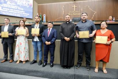 Trabalho da Prodam na rea social recebe homenagem na Aleam