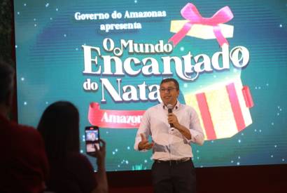 Governador Wilson Lima lana campanha de arrecadao de brinquedos para mais de 300 mil crianas