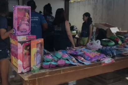 Campanha arrecada brinquedos em 18 pontos de Manaus