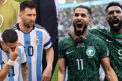 Argentina perde para a Arbia Saudita aps 36 jogos