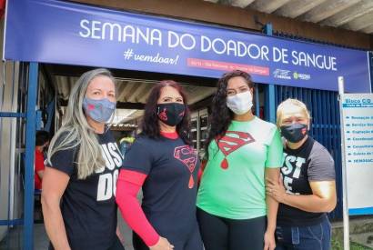 Hemoam celebra Semana do Doador de sangue com programao especial