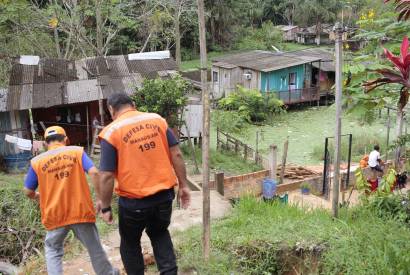 Prefeitura de Manaus d incio ao projeto-piloto de alerta e preveno a desastres naturais