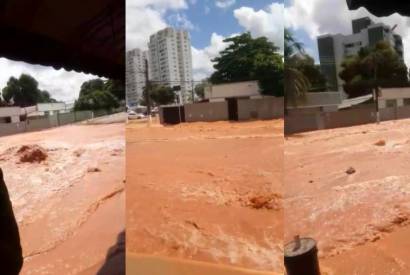 Tubulao se rompe na Zona Oeste e bairros de Manaus ficam sem gua