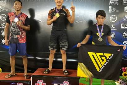 Promessa do Jiu-Jitsu amazonense conquista nova medalha de ouro e foca em campeonato internacional