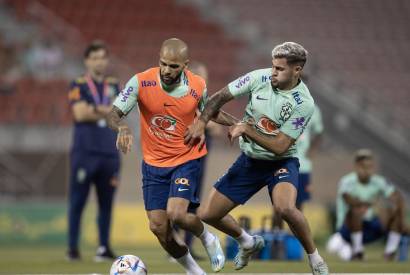 Em treino fechado, Brasil mantm mistrio antes de pegar Sua na Copa   