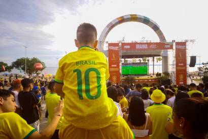  Brahma Fest vai transmitir jogo do Brasil e Sua no anfiteatro da Ponta Negra, nesta segunda-feira