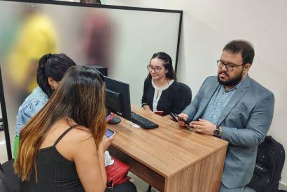 TJAM em parceria com Faculdade Santa Teresa realizam mutiro de audincias de conciliao