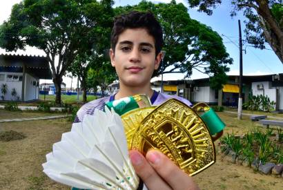 Atletas amazonenses conquistam medalhas de ouro e bronze em Circuito Nacional de Badminton