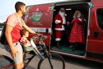 Bairros comeam a receber 'Natal Itinerante' do Governo do Amazonas neste sbado