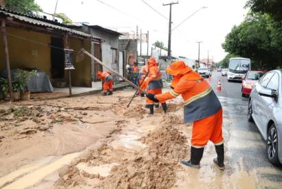 Sobe para 49 o nmero de ocorrncias registradas pela chuva em Manaus