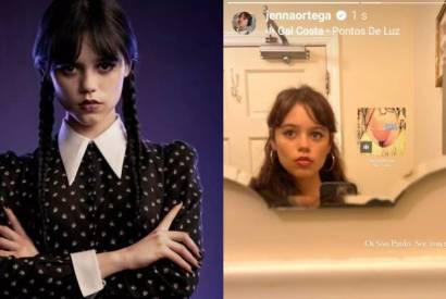 Jenna Ortega, a Wandinha, posta msica de Gal Costa e enlouquece web