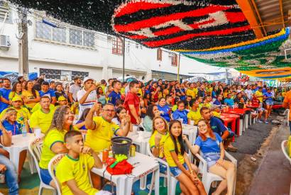 Rua da Copa no Morro da Liberdade no ter mais transmisso dos jogos do Brasil   