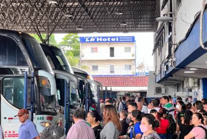 Mais de 28 mil pessoas devem deixar Manaus at o fim do feriado prolongado