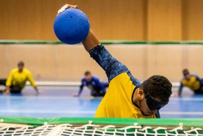 Seleo masculina mantm 100% de aproveitamento no Mundial de goalball   