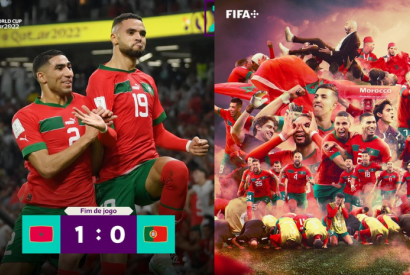 Marrocos faz histria, vence Portugal por 1 a 0 e vai para semifinal da Copa do Mundo do Catar   