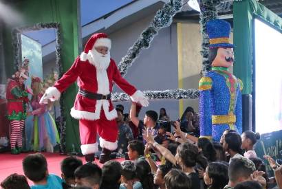 O Mundo Encantado do Natal: programao do Governo do Amazonas chega  zona centro-oeste