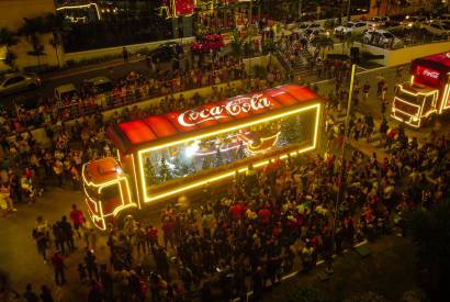 Manaus receber sete dias de desfile da Caravana de Natal da Coca-Cola; confira datas e pontos de referncia 