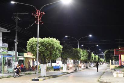 Com toda a rea urbana em LED, Prefeitura de Codajs estima reduzir em at 60% custos com iluminao pblica