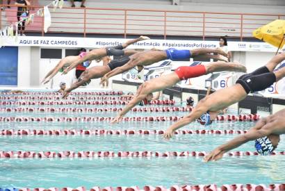 Quebras de recordes na natao marcam Campeonato Amazonense de Categorias