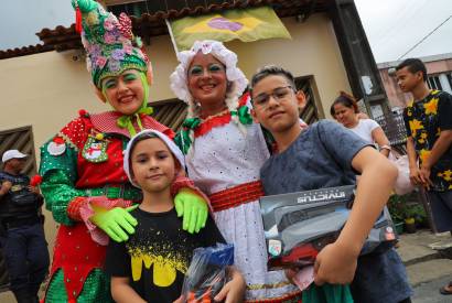 Programao do Natal Itinerante contempla instituio social da zona norte de Manaus