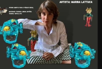 Projeto de extenso 'Arte Ocupa' recebe Marina Latucca para oficina em Manaus