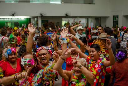 Alegria e diverso marcam o 1 grito de Carnaval de pessoas idosas assistidas pela Sejusc