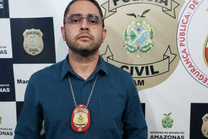 Polcia Civil do Amazonas designa o delegado Rodrigo Torres para a direo do Denarc   