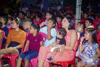 Ao social de Mayra Dias leva crianas carentes pela primeira vez ao circo