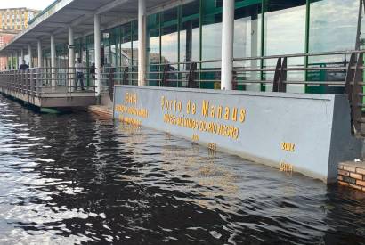 Em Manaus, Rio Negro sobe 5 metros nos primeiros meses de 2023