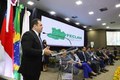 Presidente da Aleam, deputado Roberto Cidade anuncia 3 edio do Feclam para os dias 19 e 20 de abril