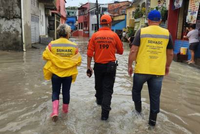 Centro de Cooperao da Cidade registra mais de 120 ocorrncias de chuva neste domingo