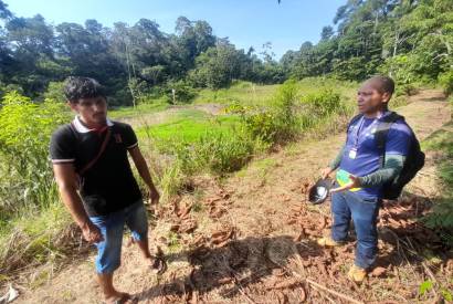 Em Benjamin Constant, Idam leva orientaes para o cultivo de aa e criao de tambaqui