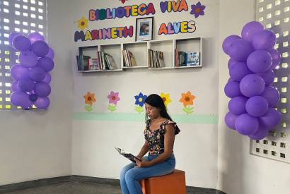 Biblioteca Viva: SES-AM inaugura espao de convivncia multidisciplinar no CAPS Silvrio Tundis