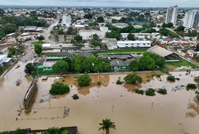 Mais de 4.300 pessoas esto desabrigadas no Acre por causa das cheias