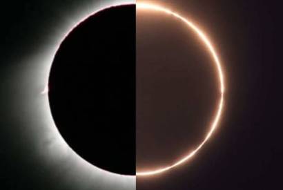 O Eclipse Hbrido do dia 20 de abril de 2023 -  hora de olhar pra cima