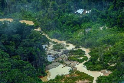 Greenpeace Brasil encontra 176 escavadeiras em terras Yanomami